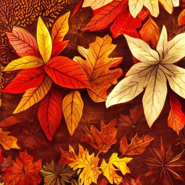 autumn ornament illustration thanksgiving theme ai generated
