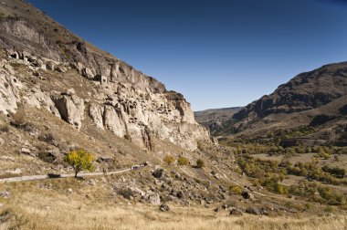 Şehir Gürcistan'daki mağara