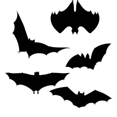 Vampirler ve yarasalarla çizgi film tarzı bir sonbahar tatili.