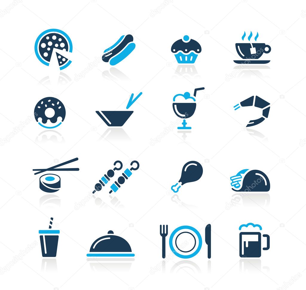 Food Icons - 2 // Azure Series