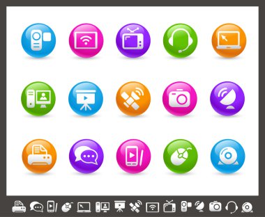 İletişim simgeleri / / Rainbow