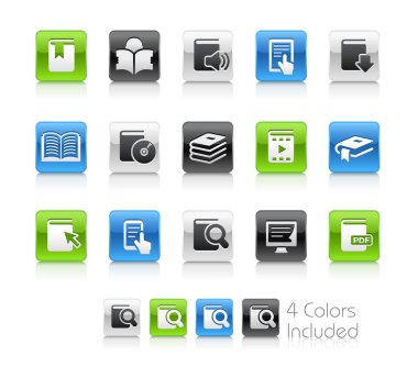 Book Icons -- Clean Series clipart