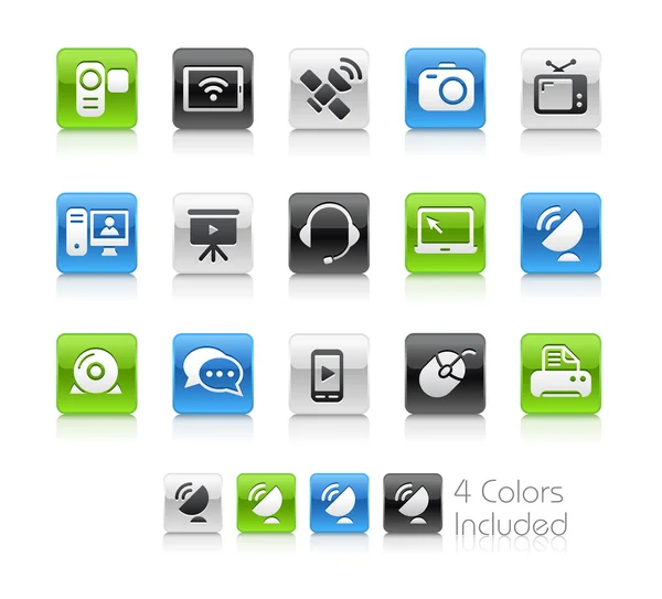 Communication Icons - Clean Series — стоковый вектор