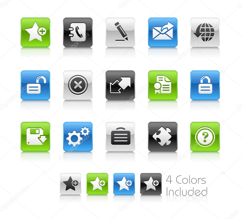 Web 2.0 Icons -- Clean Series