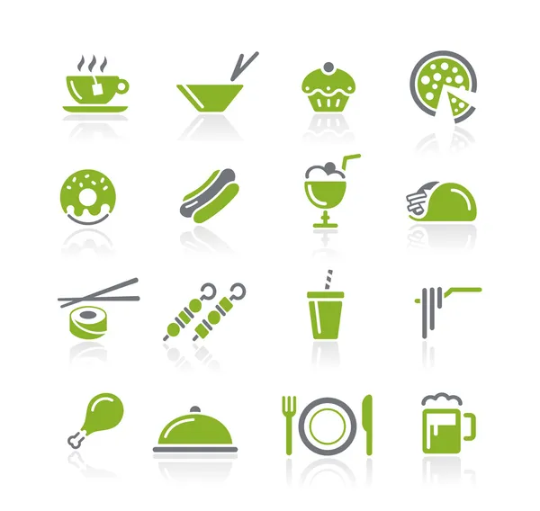 Харчові ікони 2 серії 2 — стоковий вектор