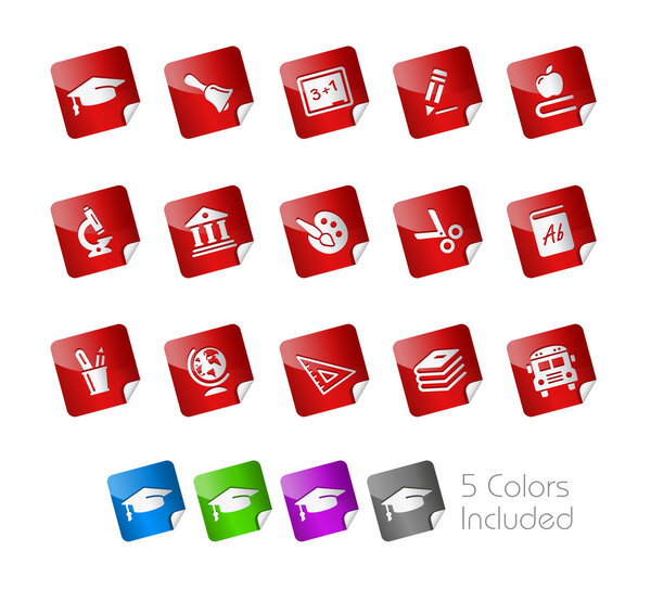 Серия "Иконки образования"
