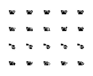 Dizin Simgesi Seti - 2 'nin 1' i - 32px Katı
