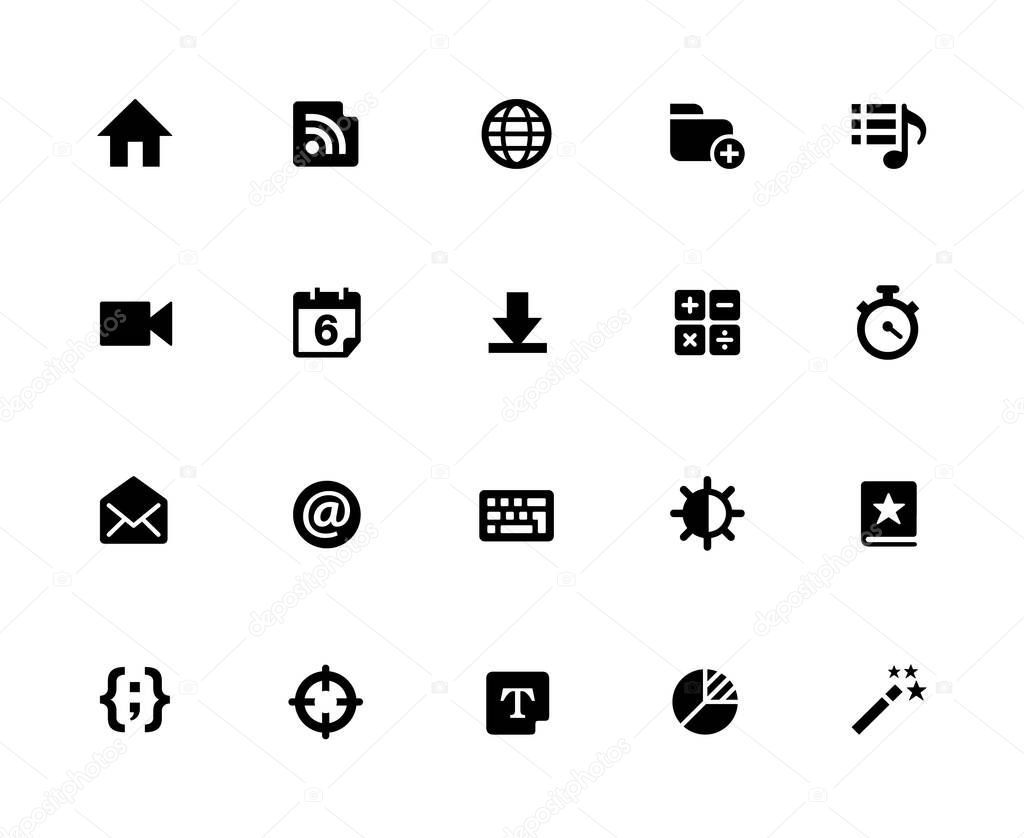 Web and Mobile Icon Set 4 - 32px Solid