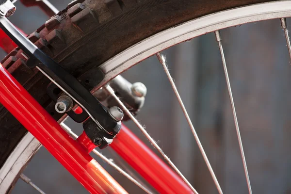 Brakes on a bike — Stock Photo, Image