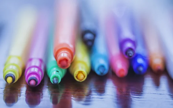Colored markers — Stock Photo, Image