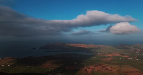 Espectacular Video Del Timelapse Costa Oeste Del Atlántico Con Nubes — Vídeo de stock