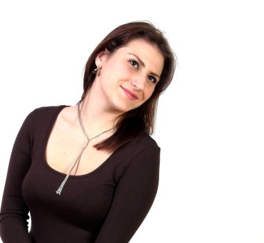 gülümseyen kadın