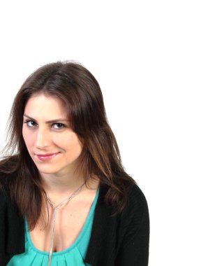 gizemli bir görünüm güzellik kadın