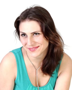 gülümseyen kadın