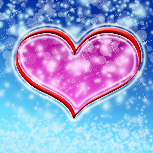 Winter valentine — Stock Photo, Image