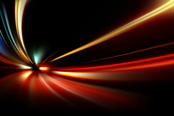 gece hız yolu üzerinde