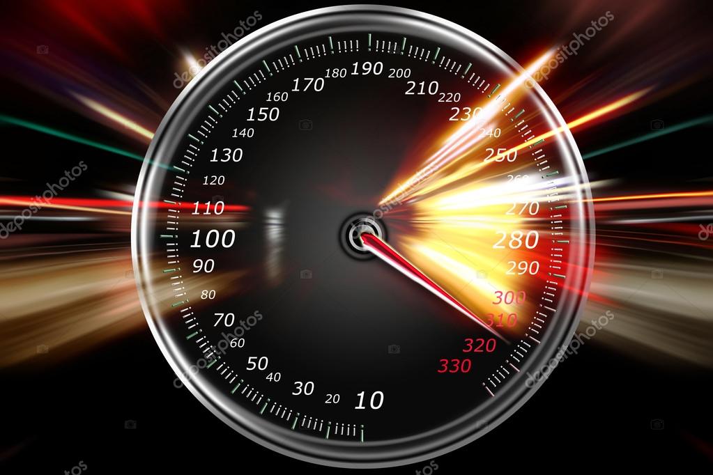 Excessive speed on the speedometer Stock Photo by ©Iscatel70 22231679