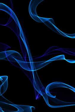 soyut şerit dalgalar