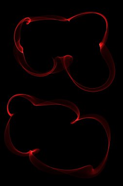 soyut şerit çerçeveleri