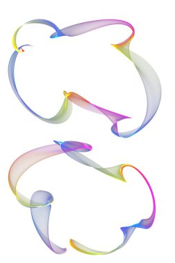 soyut şerit çerçeveleri