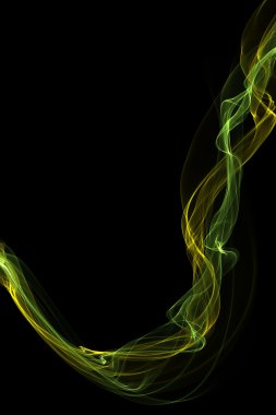 soyut şerit dalgalar