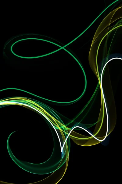 Abstract ribbon waves — Stock Photo, Image