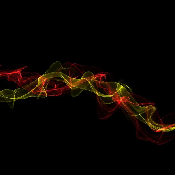 Abstract ribbon smoke — Stock Photo, Image