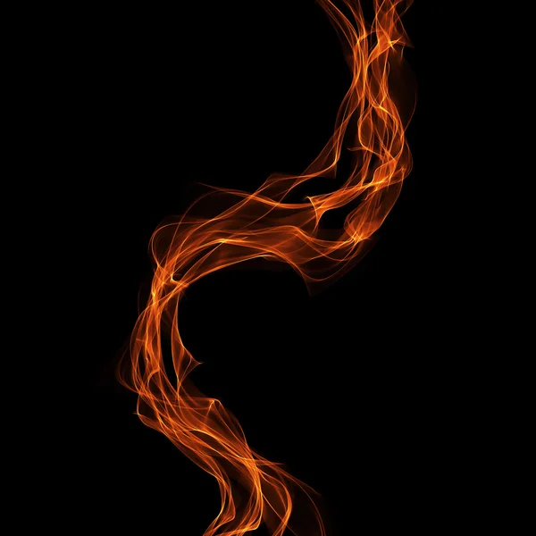 Abstrakte Flamme — Stockfoto