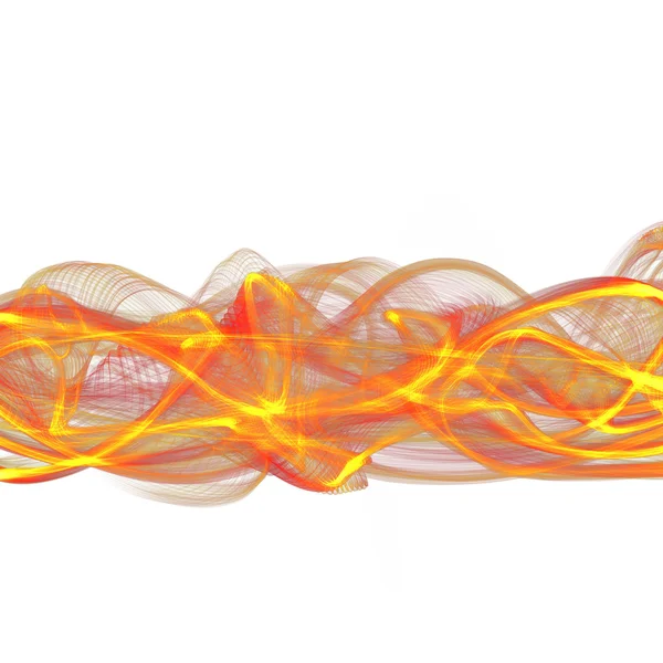 Abstract ribbon waves — Stock Photo, Image