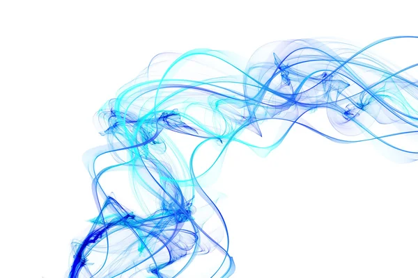 Abstract smoke waves — Stockfoto