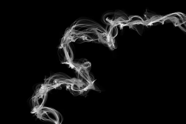 Ondas de fumaça abstratas — Fotografia de Stock