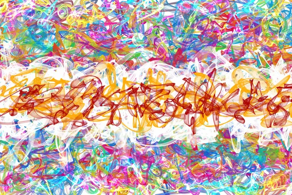 Abstraktní graffiti — Stock fotografie