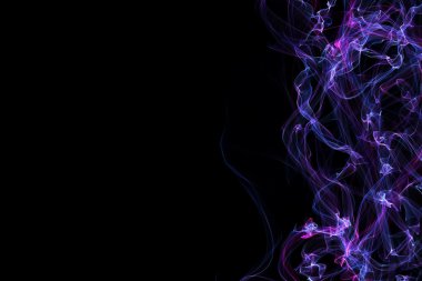 soyut duman dalgalar