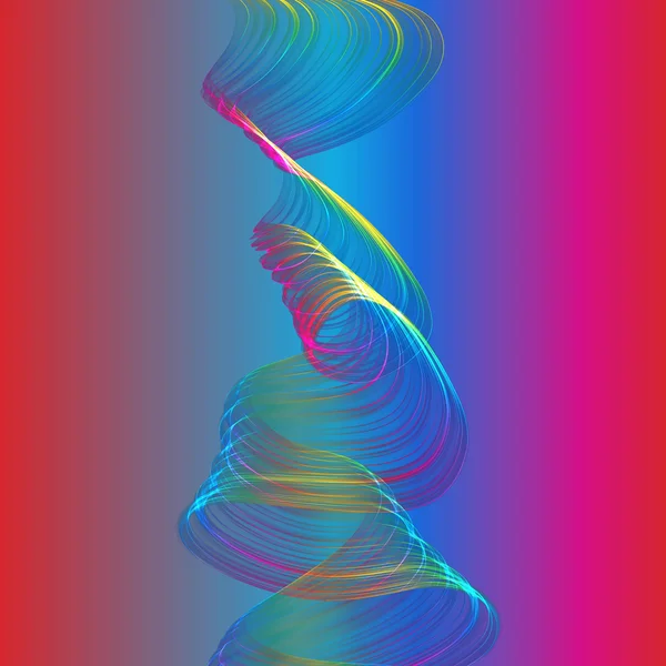 Abstract twisted waves — Stock Photo, Image