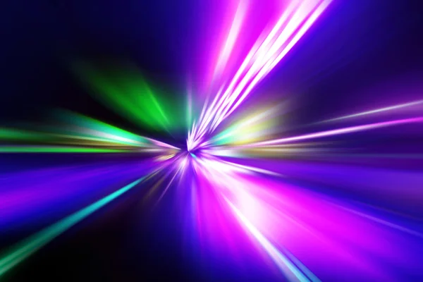 Gece yolunda hız hareketi