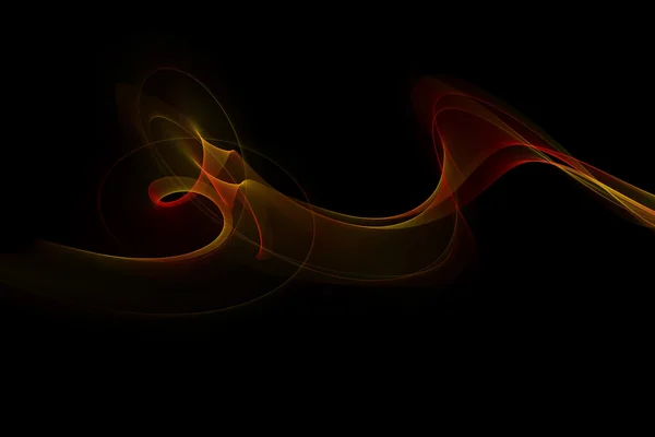 Abstract twisted waves — Stockfoto