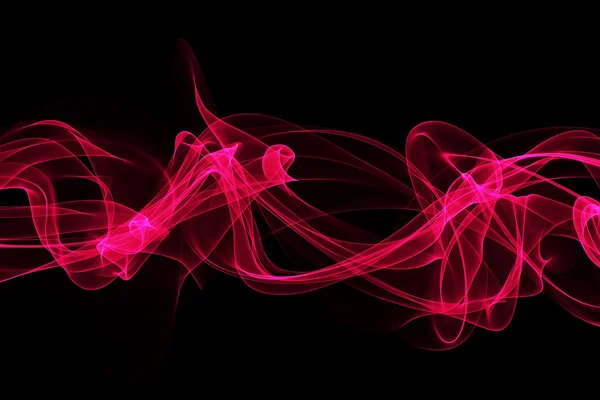 抽象的な赤ツイスト波 — ストック写真