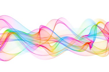 soyut renkli şablonu