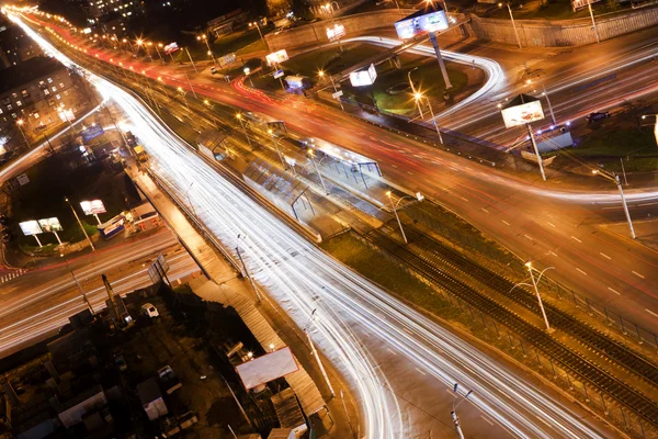 Road junction — Stock Photo, Image