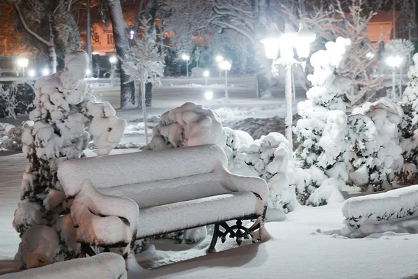 Quiet winter evening — Stock Photo, Image