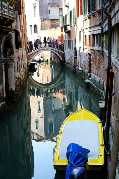 Kanal i Venedig — Stockfoto