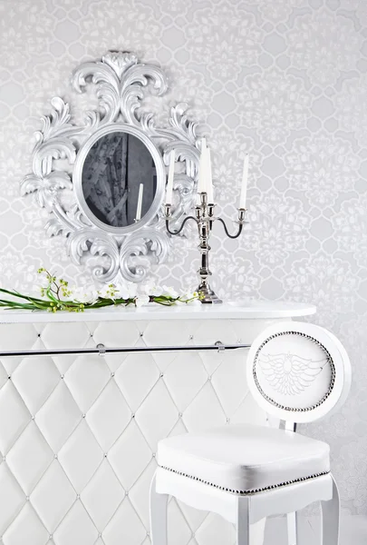 White boudoir — Stock Photo, Image