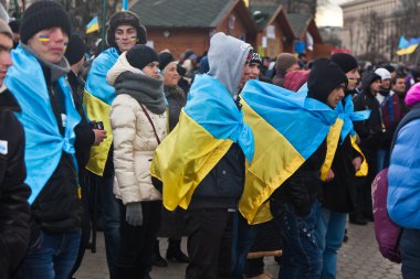 meydan. Ukrayna kitlesel protesto gösterileri