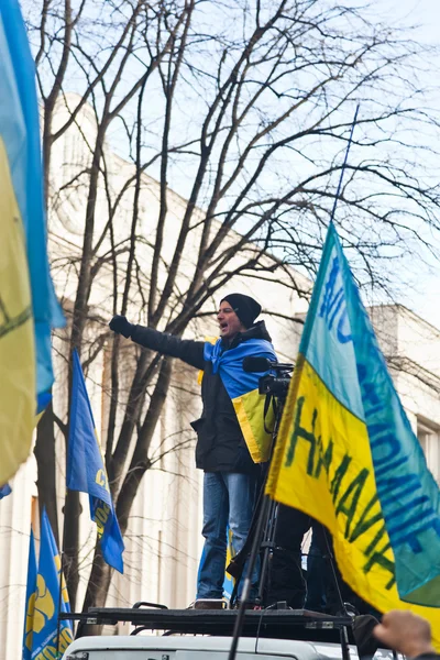 Maidan. Massenproteste in der Ukraine — Stockfoto