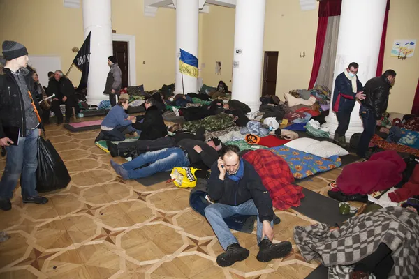 Maidan Kiev Ukraine — Stock Photo, Image