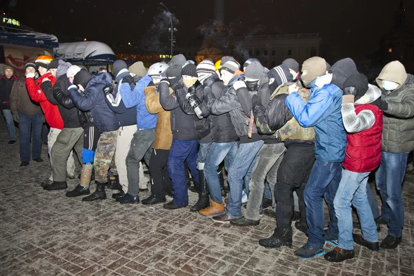 Maidan kiev Ukraina — Stockfoto