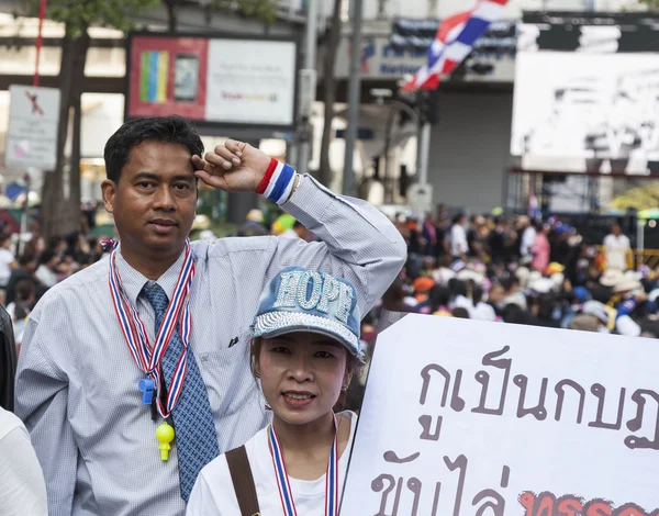 Shutdown Bangkok — Stock Photo, Image