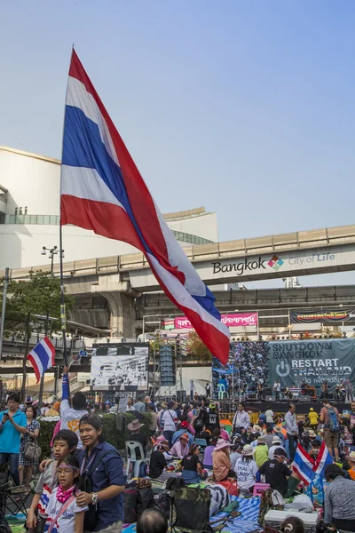 셧다운 방콕 — 스톡 사진