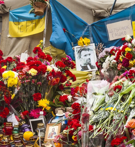 Maidan Evromaydan — Stock Photo, Image