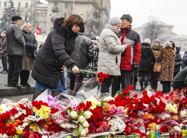 Maidan Evromaydan — Stockfoto